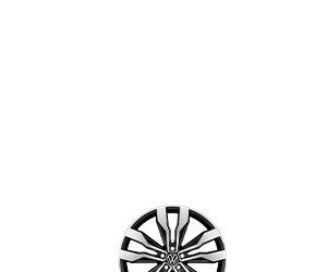 VW tire rim